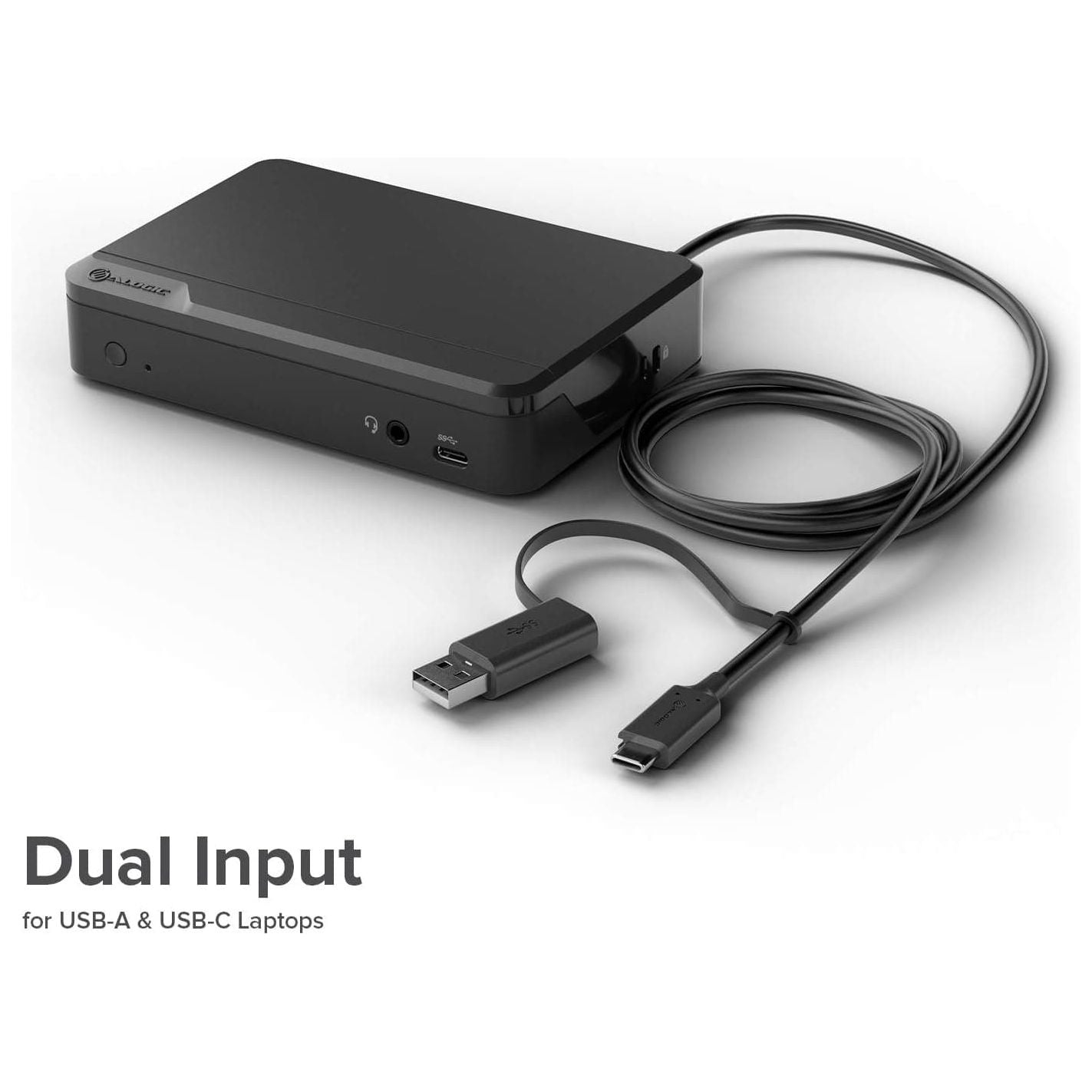 ALOGIC Universal Twin HD Docking Station Dual Display 1080p@60Hz, 2x HDMI, 1 x USB-C 3.1(5G), 4 x USB-A 3.0(5G), 1 x Audio, 1 x Gigabit Ethernet Lock slot– DUTHD - 4